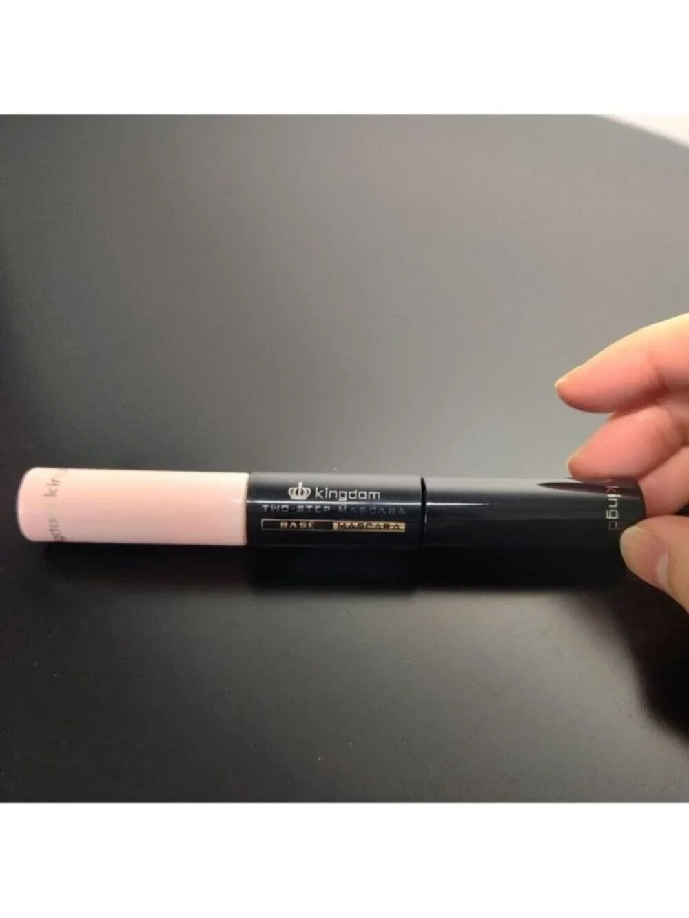 Japan Beauty Kingdom Dual-Ended Waterproof Mascara Black Primer Volume NEW
